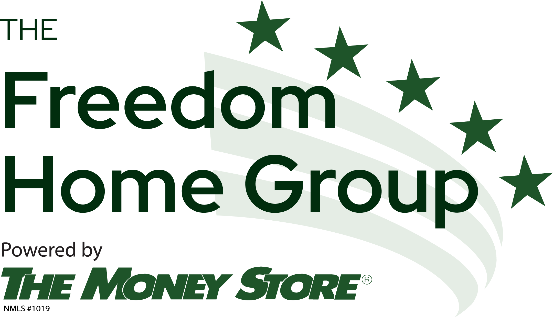 Freedom Home Group Logo Powered by The Money Store